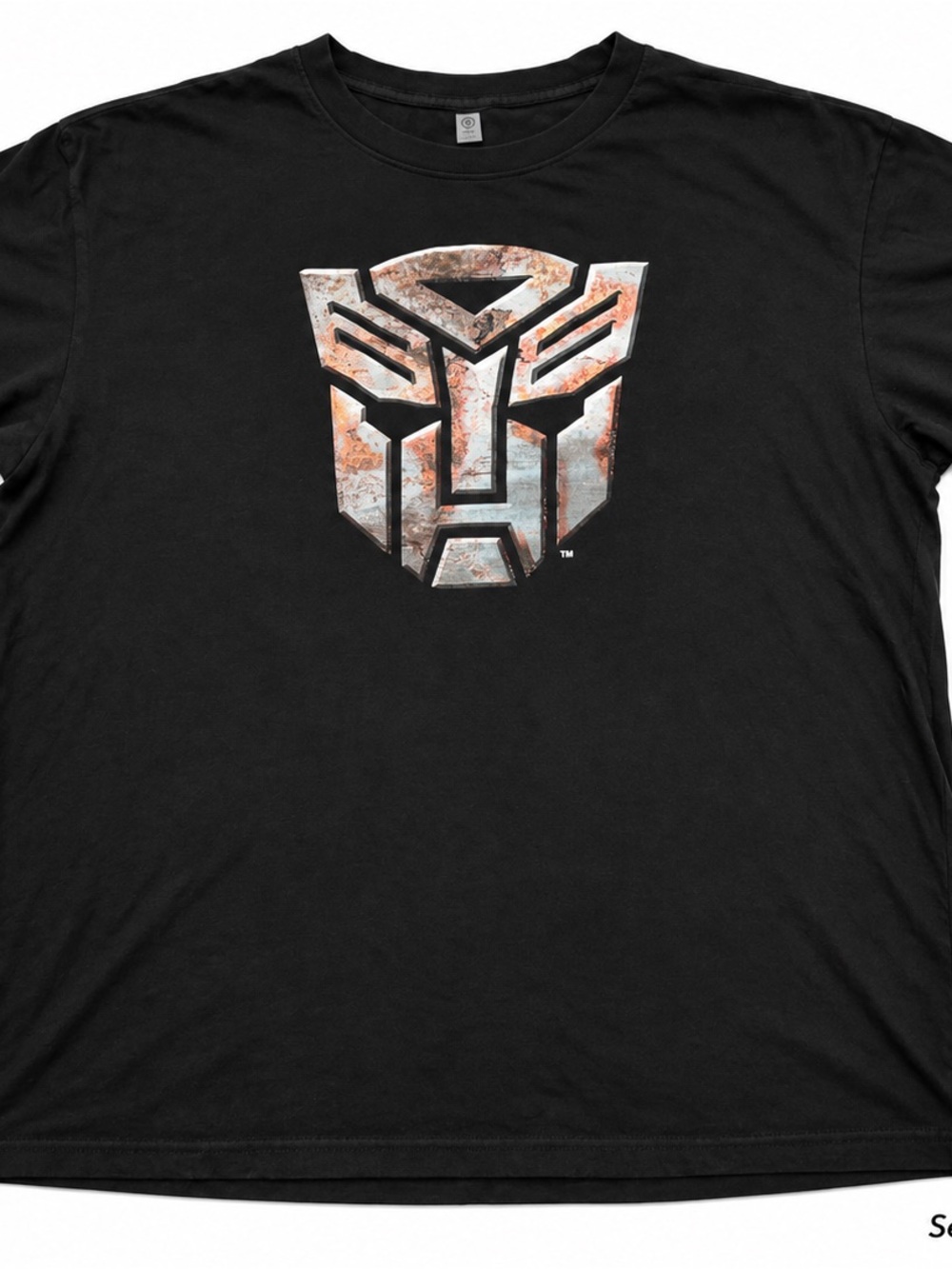 Transformers Hasbro Autobot Distressed Graphic Tee Black Men’s 3XL